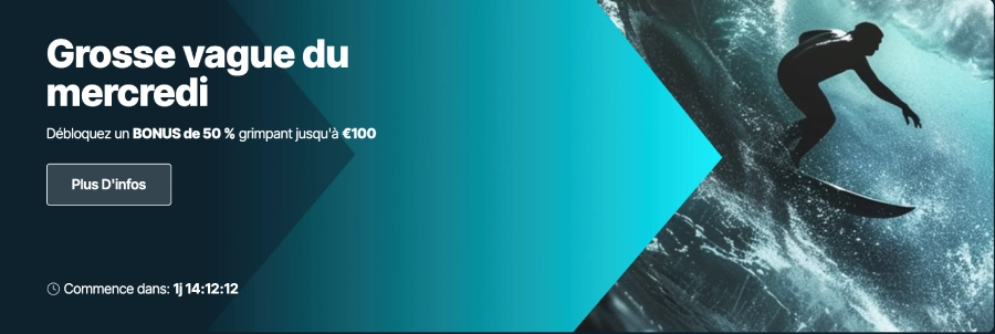 Grosse vague du mercredi LuckyMax Casino