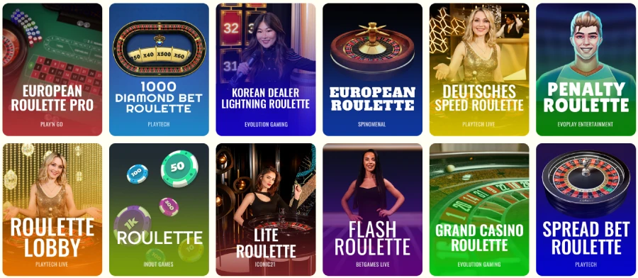 Les jeux de tables sur CaptainSlots Casino
