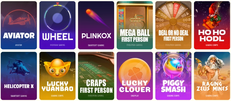 Les mini-jeux sur CaptainSlots Casino