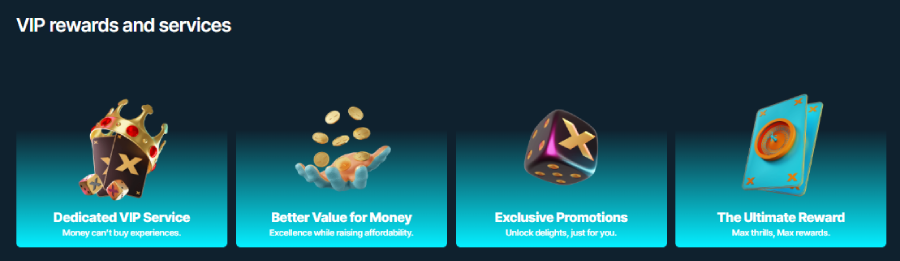 Programme VIP de LuckyMax