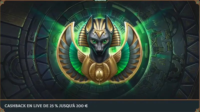 bonus cashback en live talismania casino