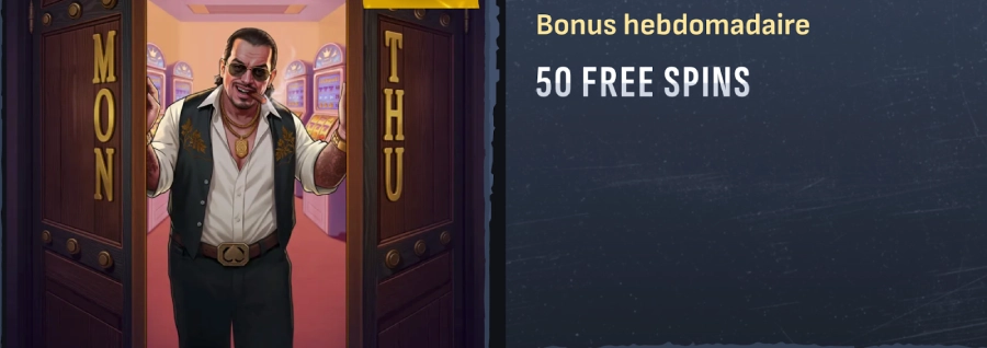 Bonus hebdomadaire Mafia Casino