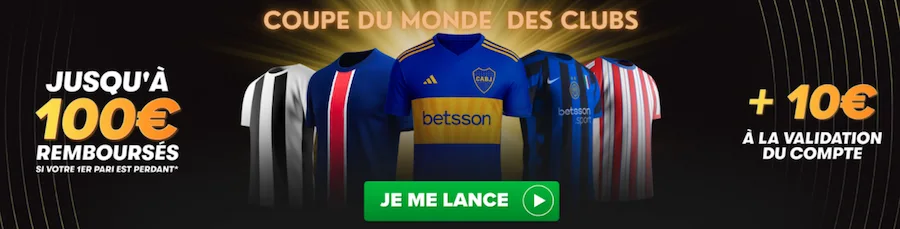 bonus sans depôt betsson