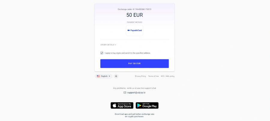 Faire un dépôt sur Mafia Casino étape 4