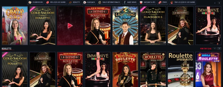 Jeux live Mafia Casino