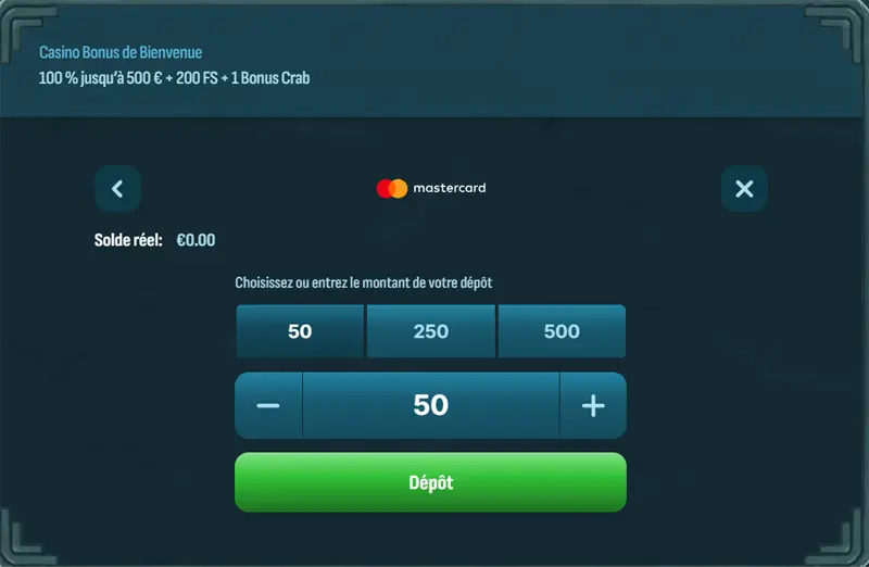 étape 3 dépôt larabet