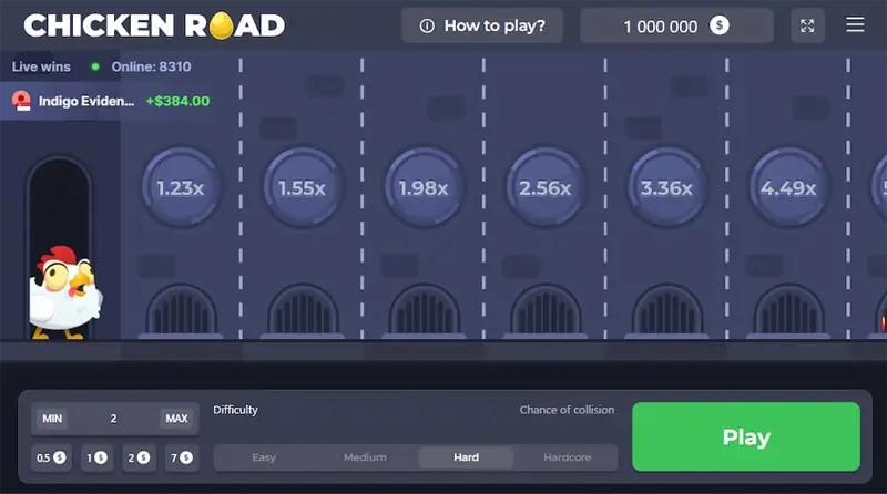 utiliser un code promo avant de jouer à chicken road