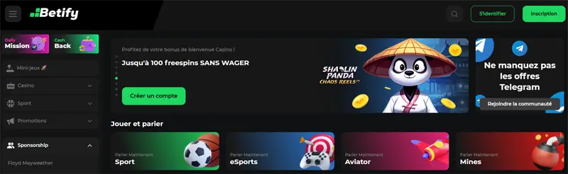 betify jouez aux mini-jeux et retirez rapidement