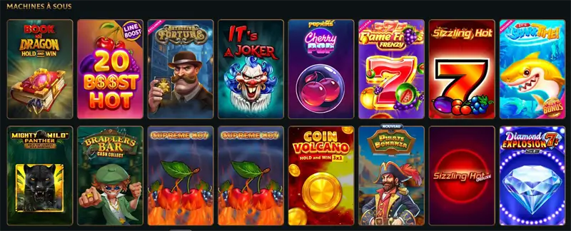 machines à sous talismania casino