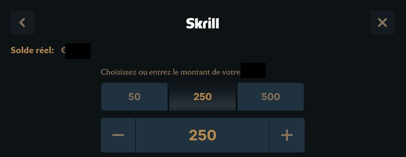 retrait 3 montant talismania casino