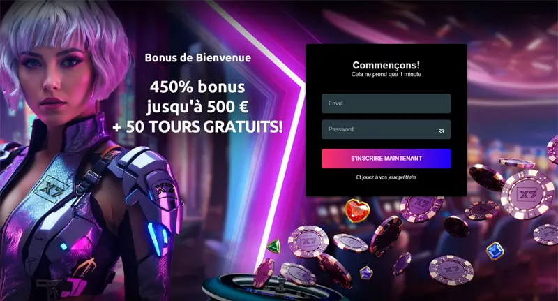 x7 casino en ligne fiable