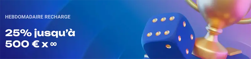 bonus hebdomadaire recharge spinaura