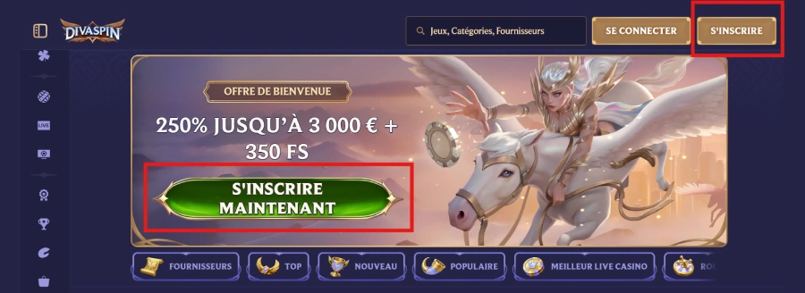 Inscription 2 DivaSpin