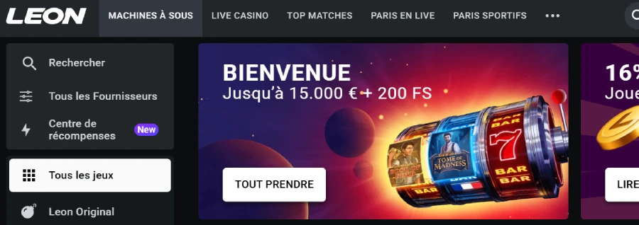 Top casino live Leon