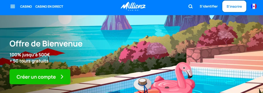 Top casino live Millionz