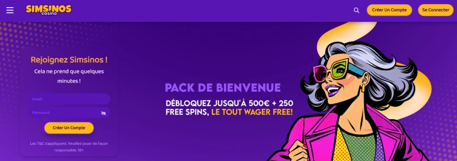 Top casino live Simsinos