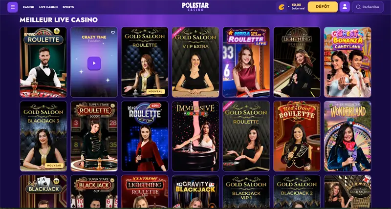 casino live polestar