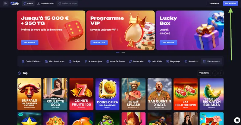 inscription étape 1 spinaura