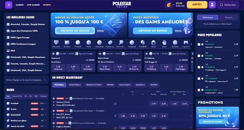 paris sportifs polestar