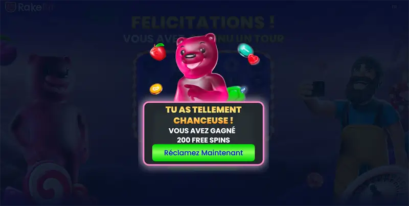 rakebit dépôt minimum de 1 €