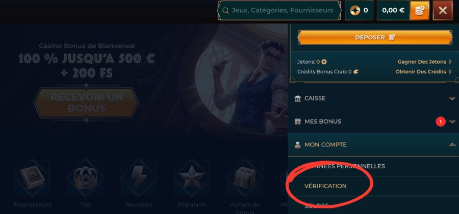 Inscription Monsterwin étape5