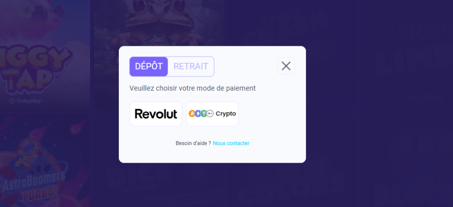 Inscription sur IgoBet Casino étape5