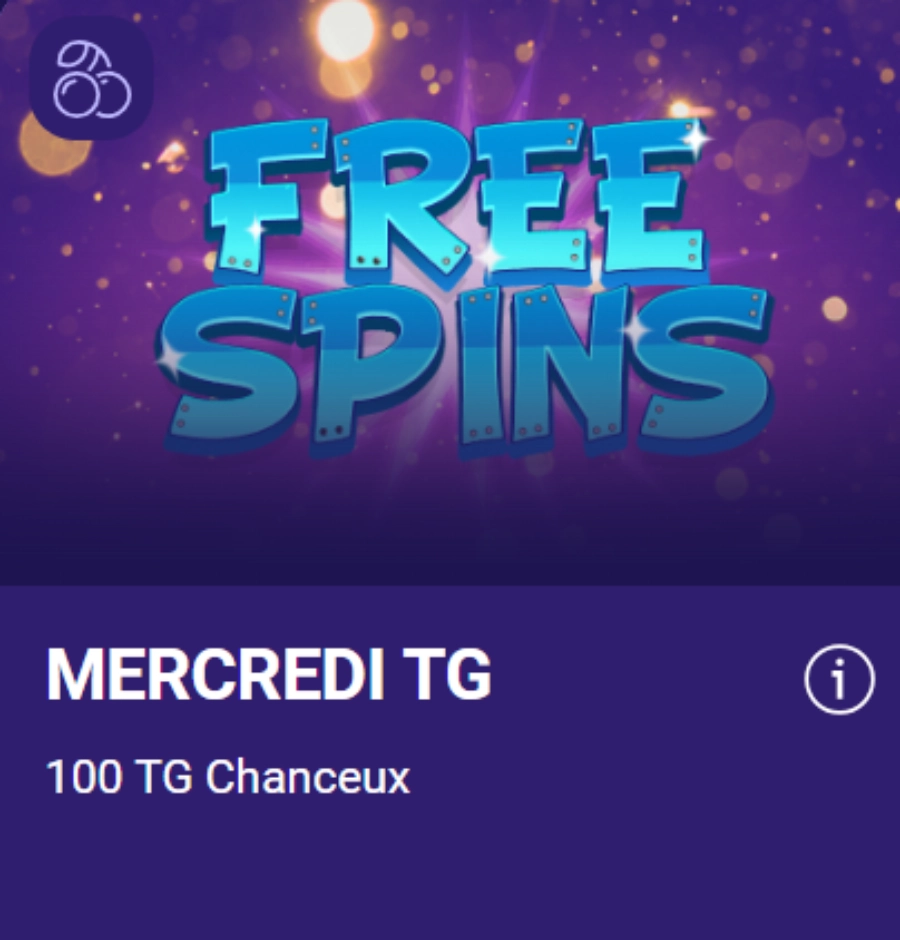 Le bonus tours gratuits du mercredi sur IgoBet