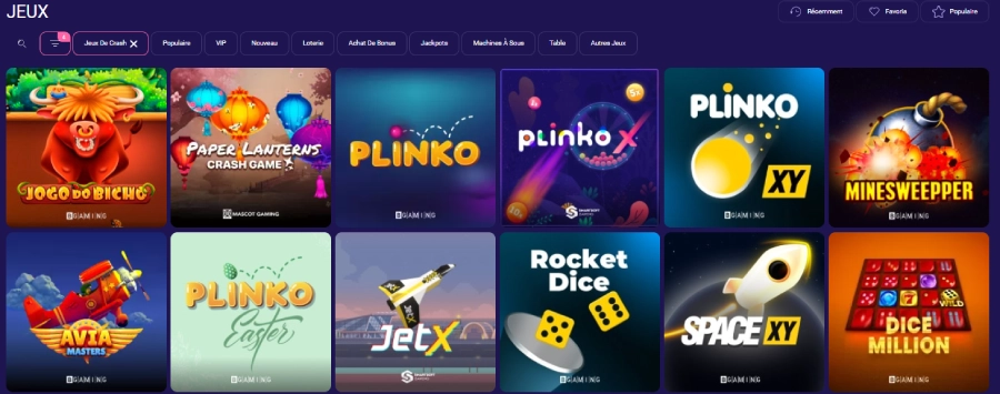 Les mini-jeux sur IgoBet Casino