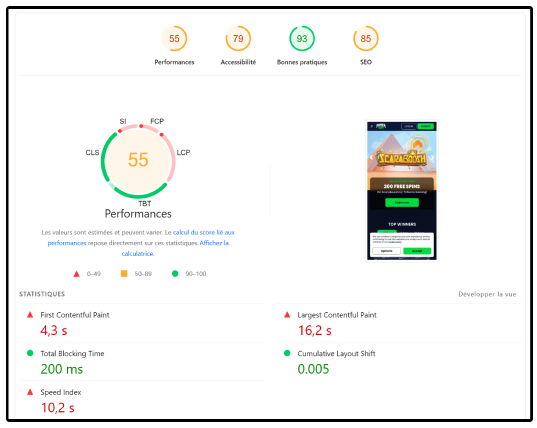 Analyse de l'ergonomie de Pampago sur mobile
