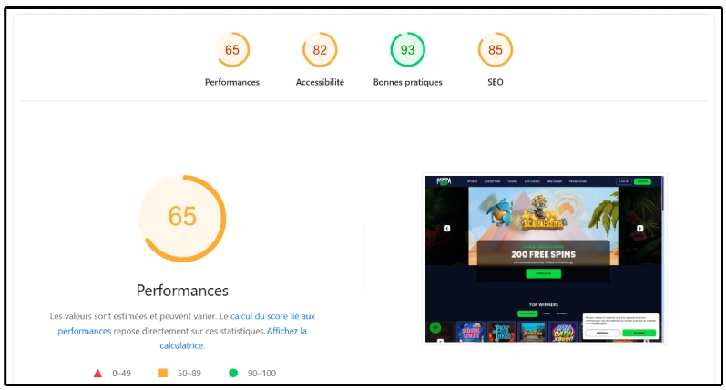 Analyse de l'ergonomie de Pampago sur ordinateur