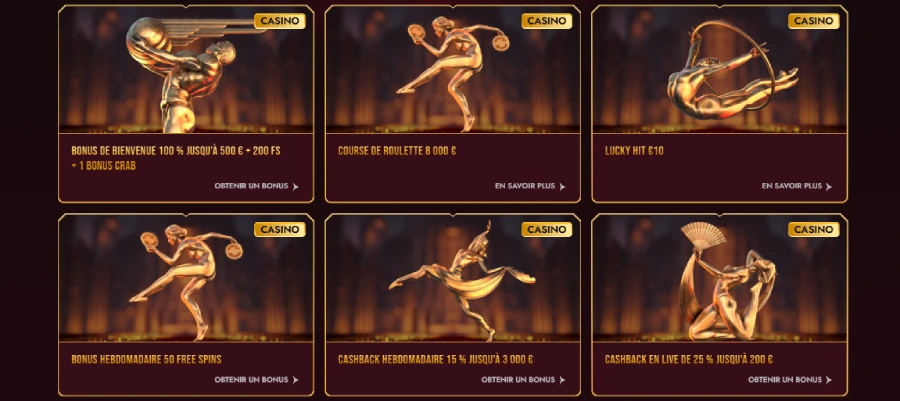 Autres promotions sur Grandclub