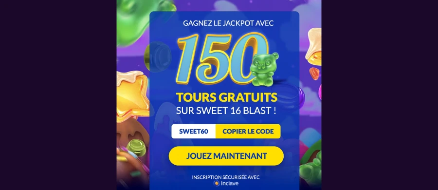 Bonus Free Spins sans dépôt Lucky Treasure