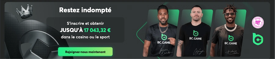 Bonus sans wager BC Game