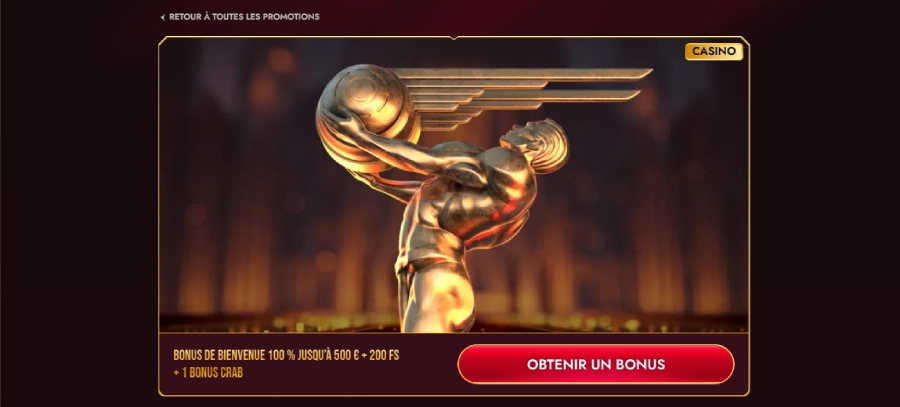 Offre de bienvenue Grandclub