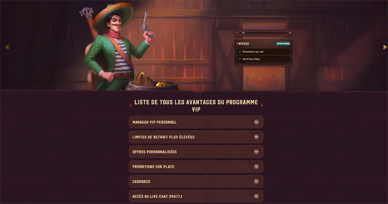 programme vip 5gringos