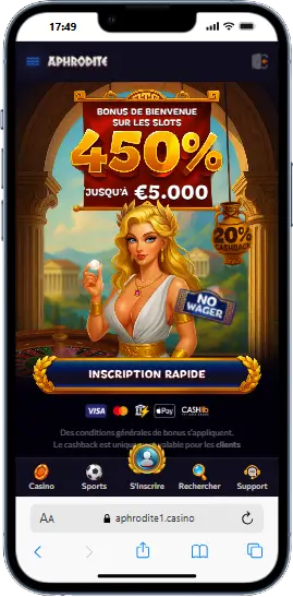 version mobile aphrodite casino