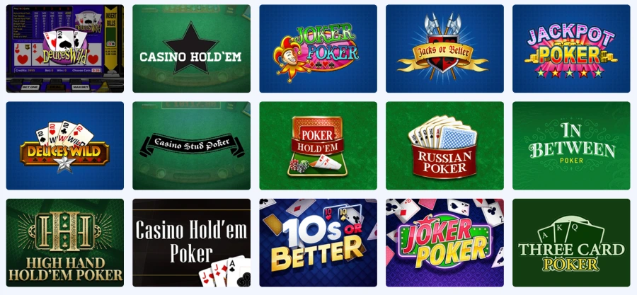 Choix du jeu au poker