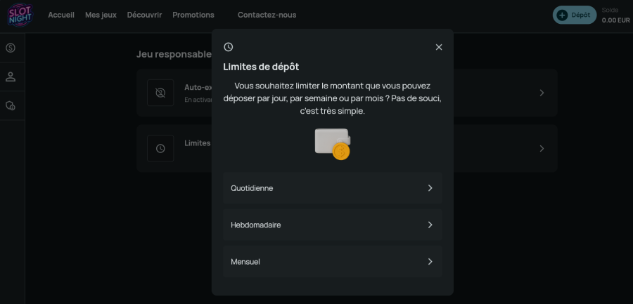 Sécurité et fiabilité de Slot Night