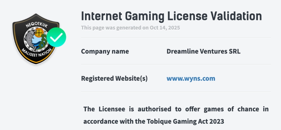 Sécurité et fiabilité de Wyns