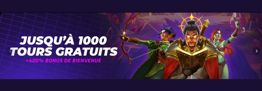 Bonus de bienvenue Cosmobet