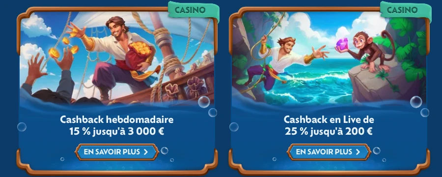 Bonus cashback Winbay