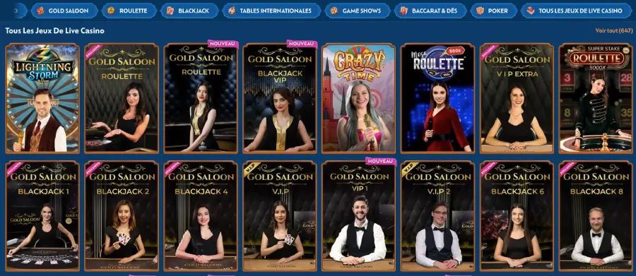 Live Casino Winbay