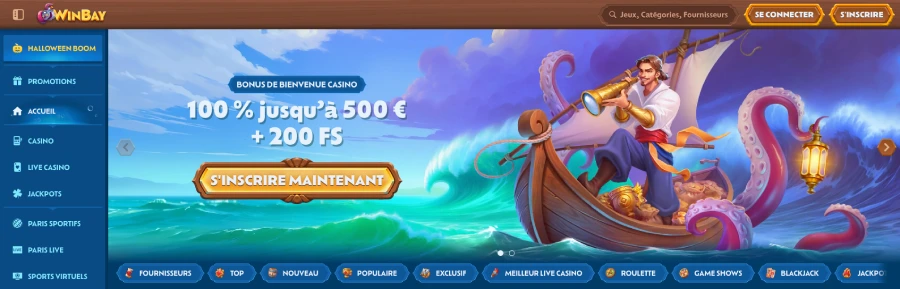 Inscription étape 1 Winbay