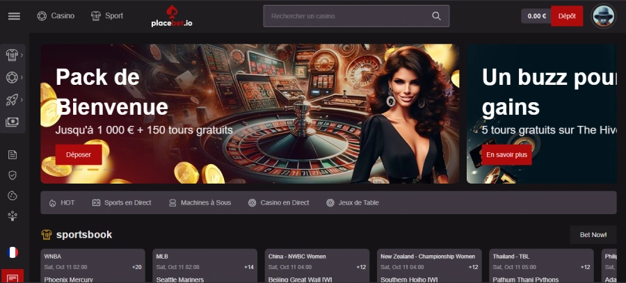 Inscription étape 3 PlaceBet