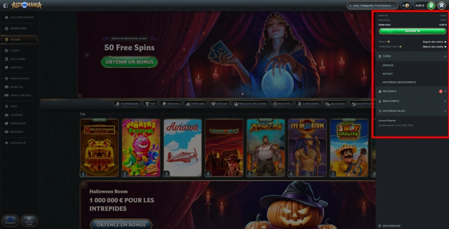 Retrait étape 2 Astromania