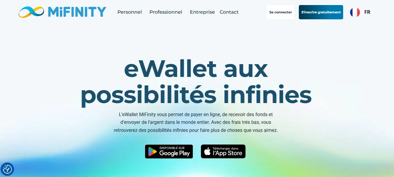 inscription étape 1 mifinity