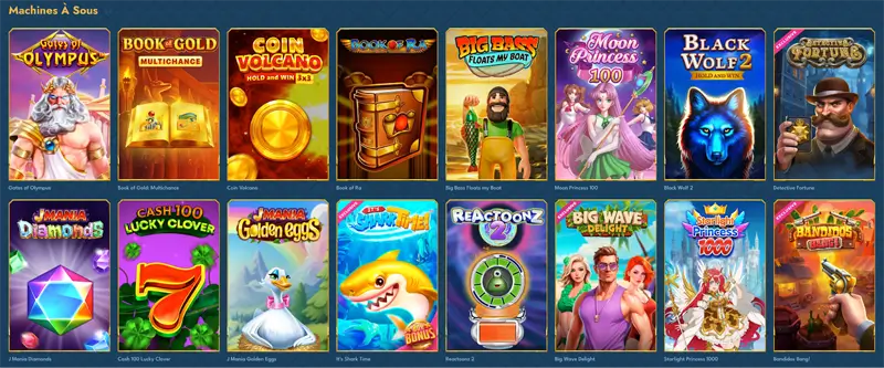 machines à sous oceanspin