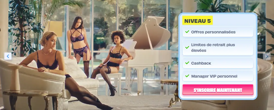 programme vip only spins casino