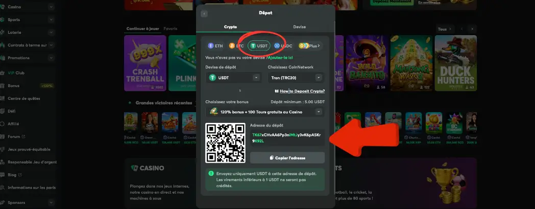 tutoriel dépôt étape 3