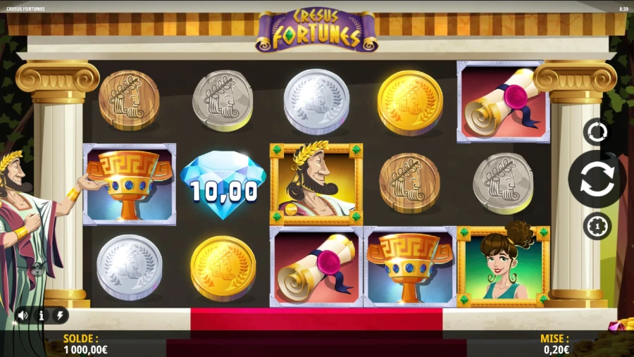 Cresus Fortunes Casino bonus 200%